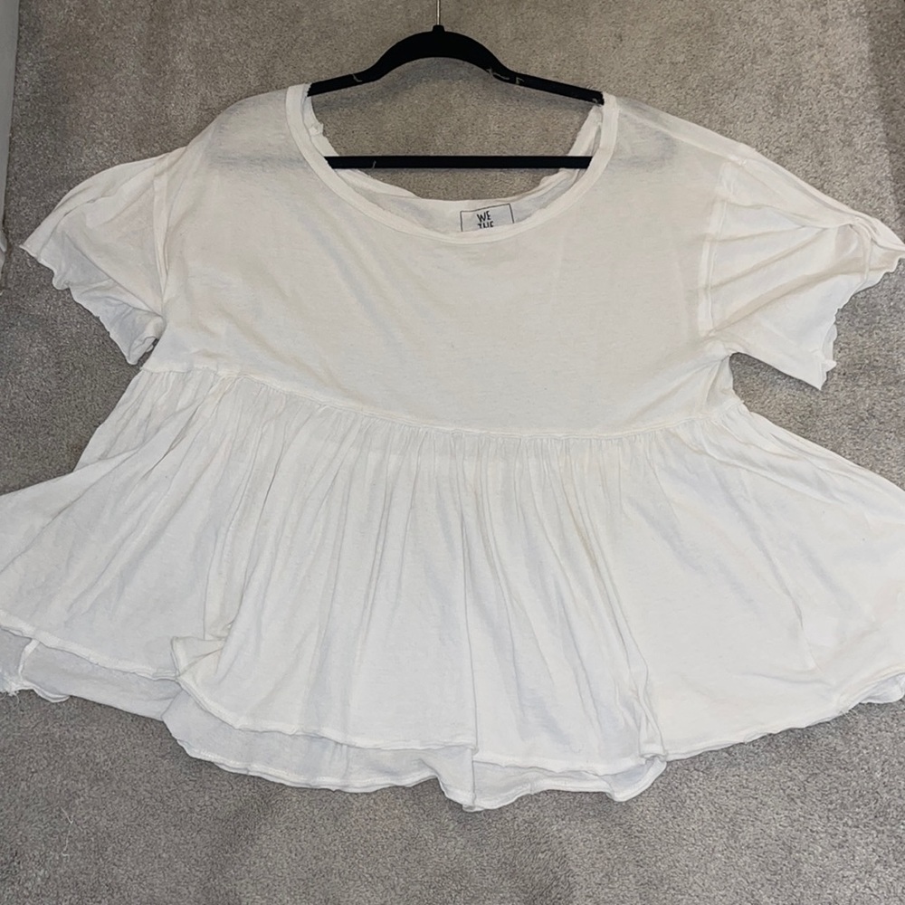 We The Free peplum top.